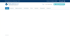 Desktop Screenshot of mypremierhealthcare.com